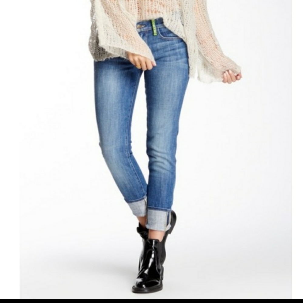 Wildfox Blue Skinny Jeans
